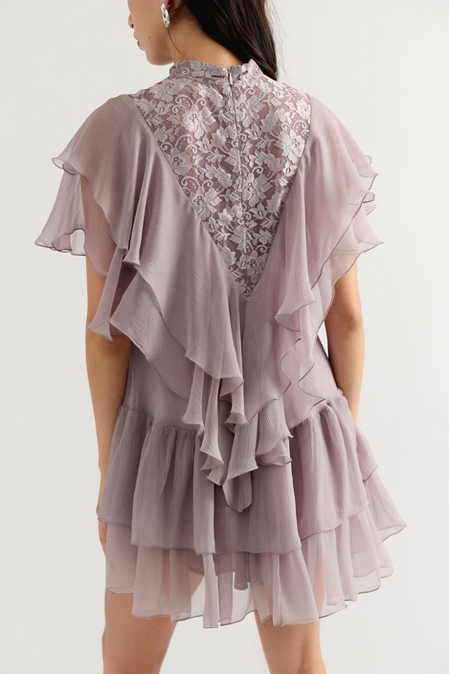 Nigel Preston Ana Lace Mini Dress #1
