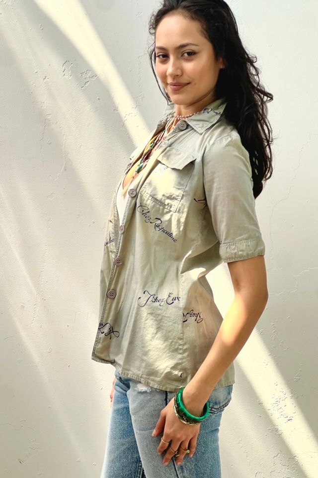 Vintage Wayne Rogers Top Selected by Anna Corinna #1
