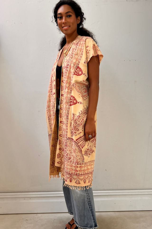 Anna Corinna Reworked Vintage Blockprint  Jacket #1