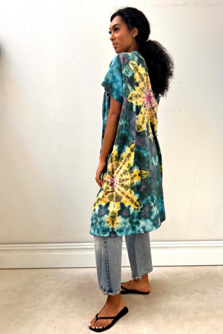 Anna Corinna Reworked Vintage Tie Dye Jacket