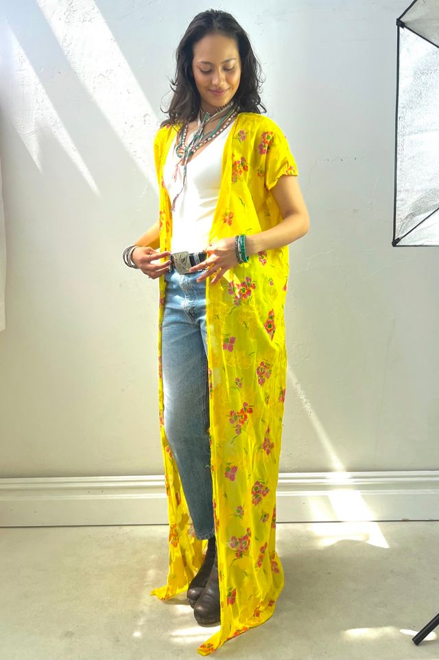 Anna Corinna Reworked Vintage Sunshiney Maxi Jacket #2