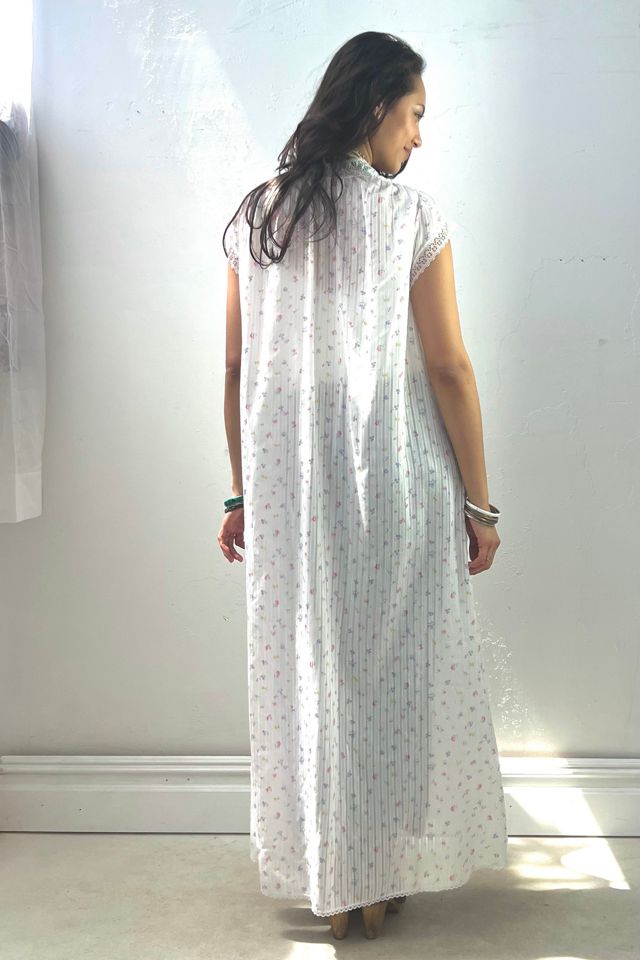 Vintage Flowered Duster Coverup Selected by Anna Corinna #2