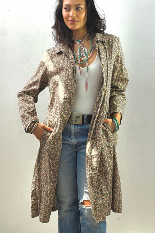 Vintage Pip-squeak Chapeau Shirt Dress or Jacket Selected by Anna Corinna
