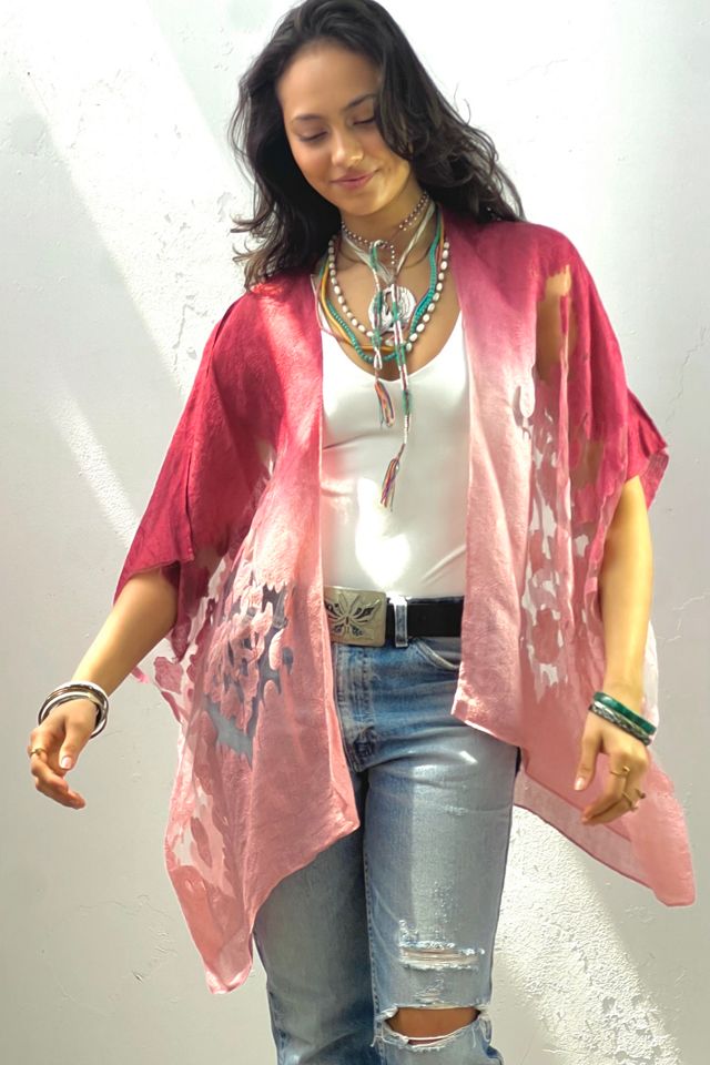 Anna Corinna Reworked Vintage Sheer Woven Jacket #1