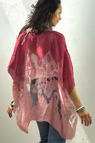 Женская куртка Anna Corinna Reworked Vintage Sheer Woven, цвет: Розовый — фото 3