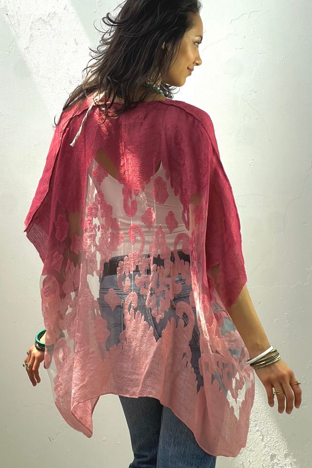Anna Corinna Reworked Vintage Sheer Woven Jacket #2