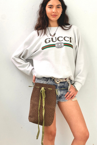 Vintage Gucci Crossbody or Fancy Belt Bag Selected by Anna Corinna