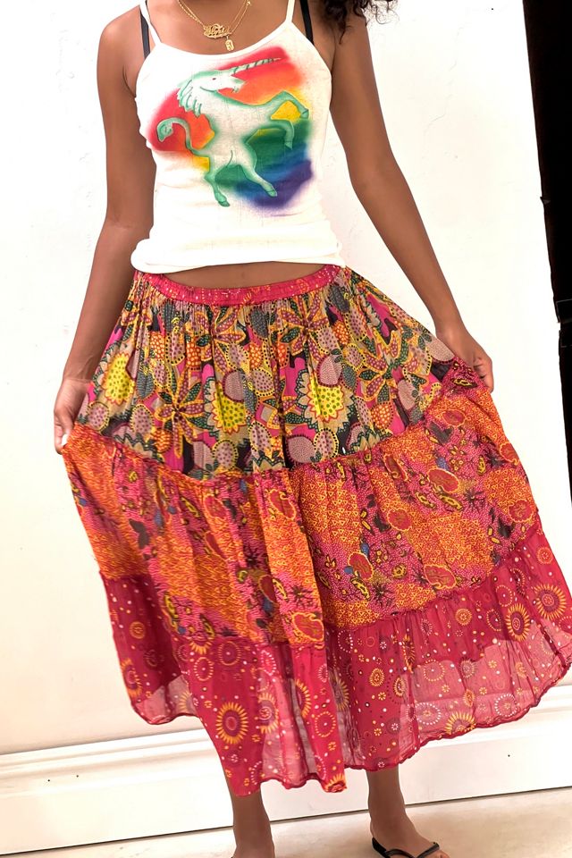Vintage Tiered Skirt Selected by Anna Corinna #1