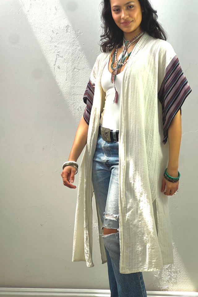 Vintage Woven Duster Selected by Anna Corinna #1