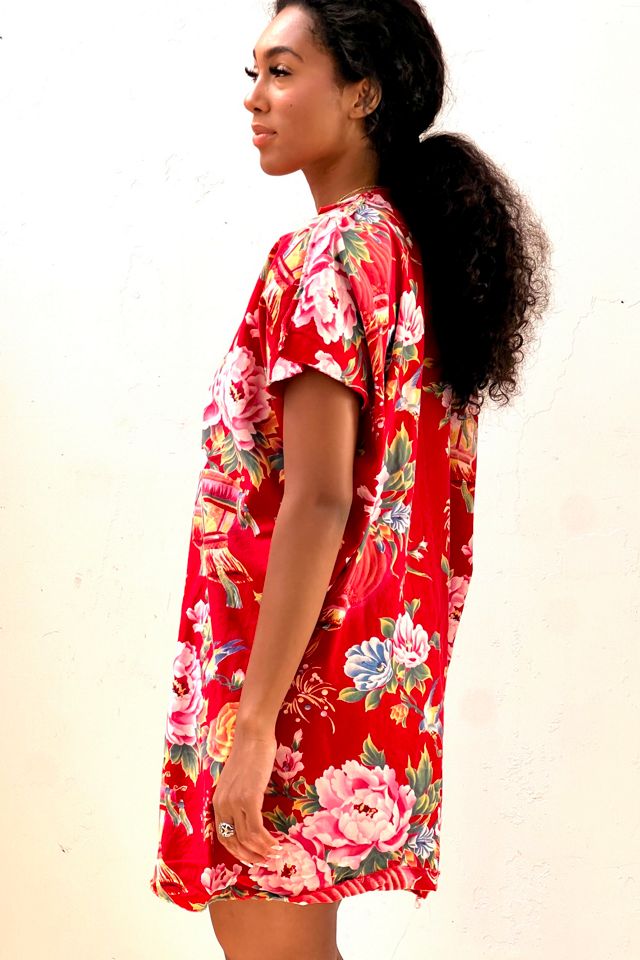 Anna Corinna Reworked Vintage Flowers Smock Dress #1