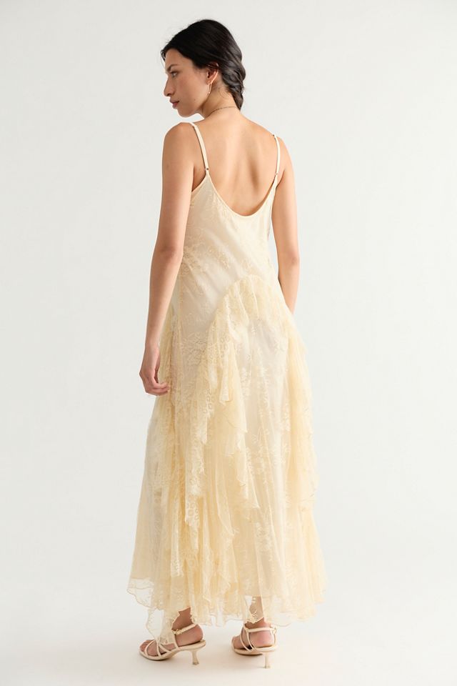 Nigel Preston Floating Angels Lace Maxi Dress #1