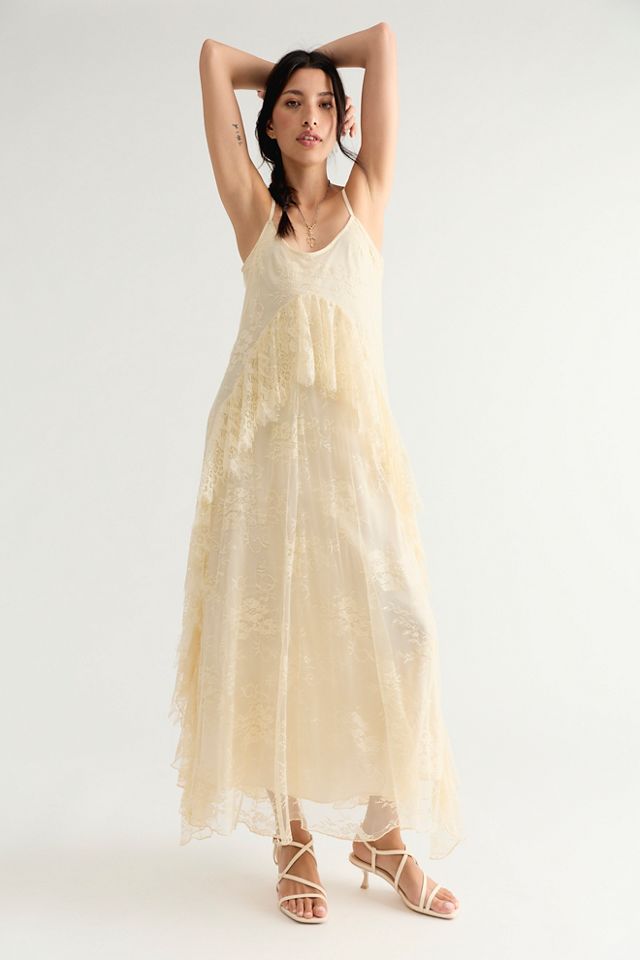 Nigel Preston Floating Angels Lace Maxi Dress #3