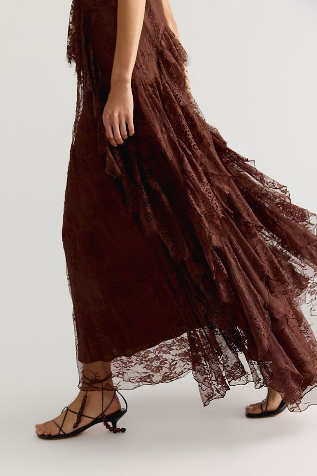 Nigel Preston Floating Angels Lace Maxi Dress #3