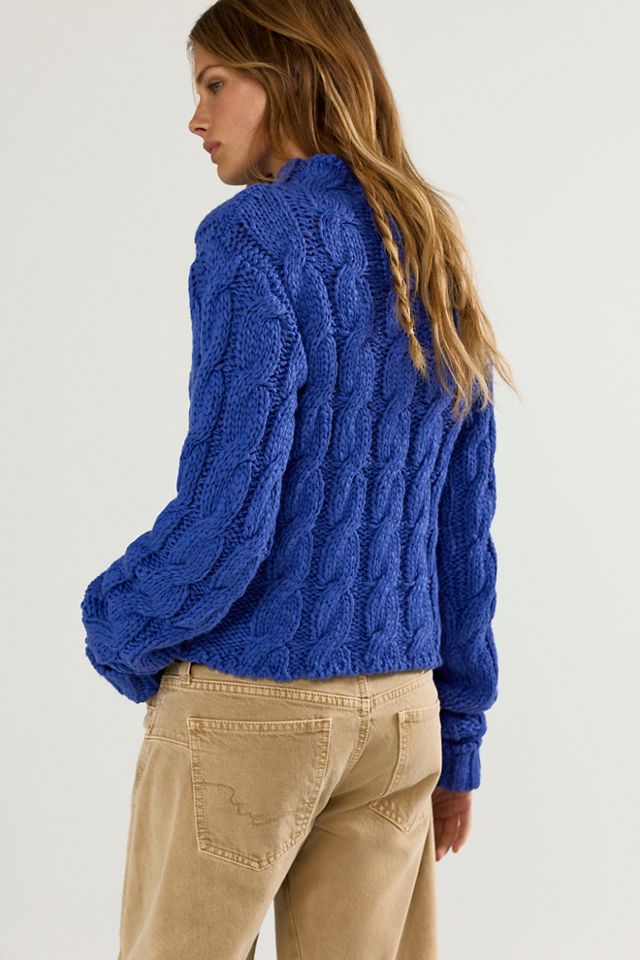 Simone Cable Knit Pullover #1
