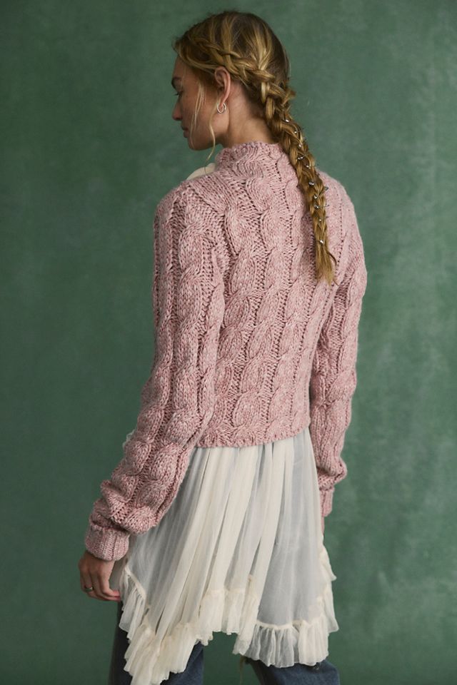 Pull en maille torsadée Simone #2