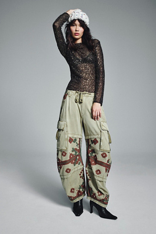 We The Free Fun To Be Fairisle Reef Cargo Pants