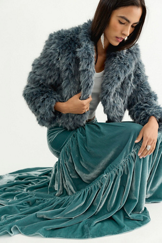 Juliette Velvet Maxi Skirt by Free People