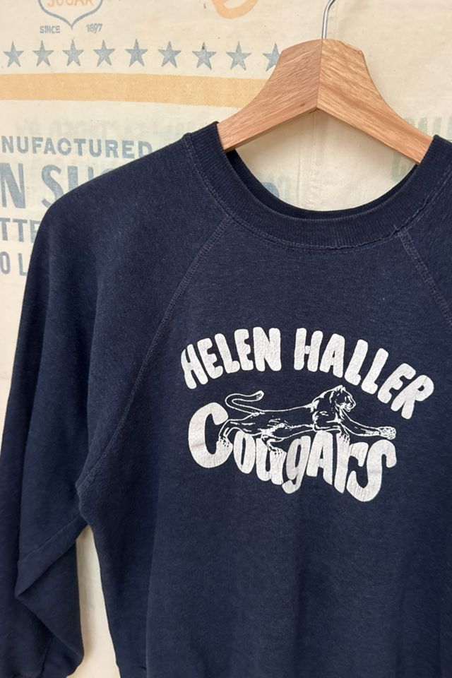 GOOD DAYS 1970s Cougars Raglan Sweatshirt #2