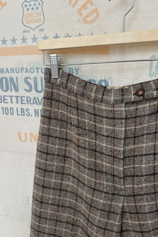 GOOD DAYS 1960s Plaid Pants #2
