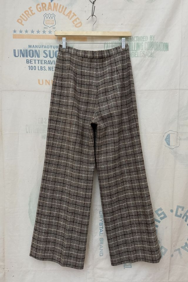 GOOD DAYS 1960s Plaid Pants #3