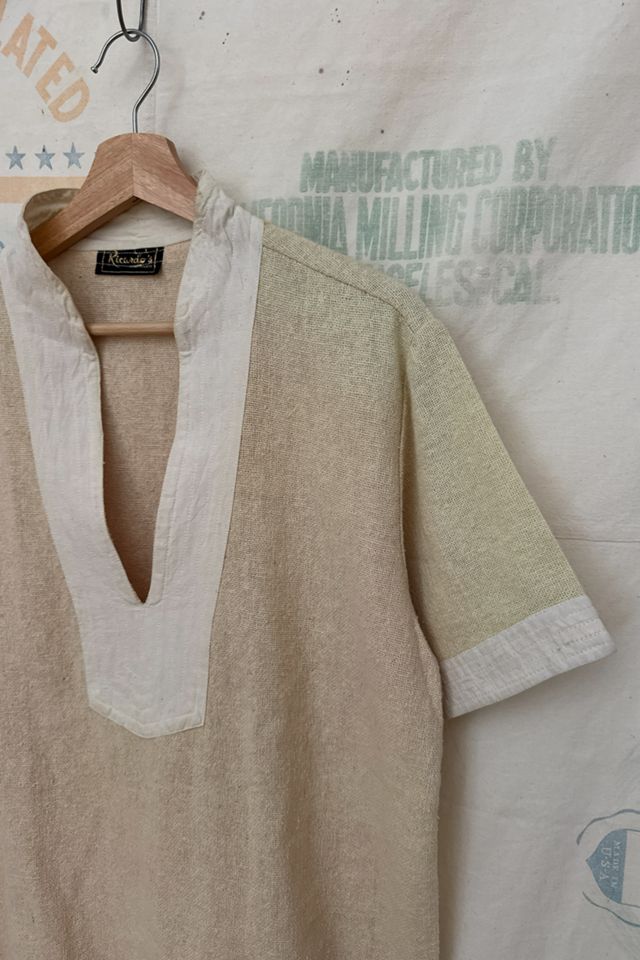GOOD DAYS 1960s/70s Cotton Weave Shirt #3