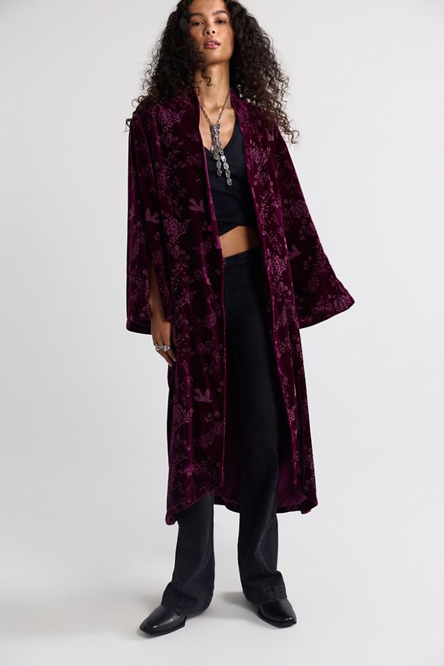 Bella Velvet Duster #3
