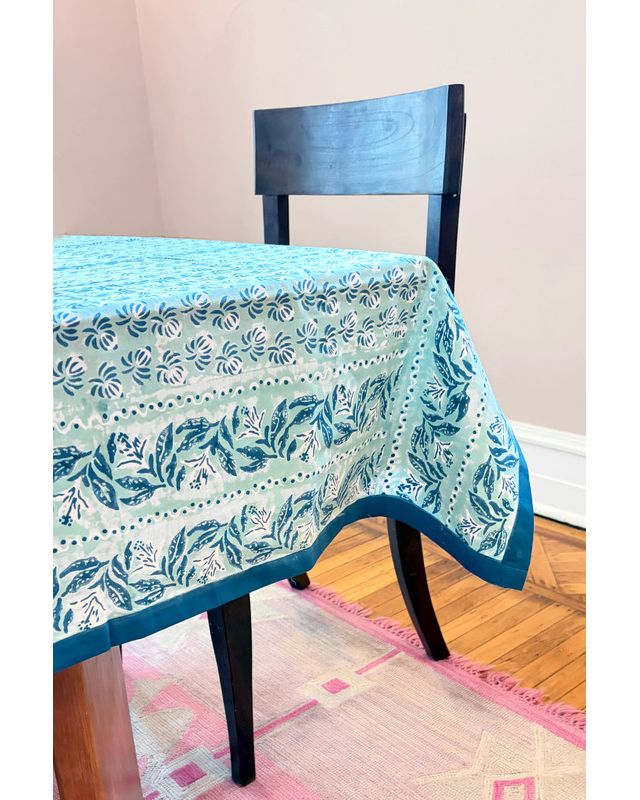 Supra Endura Block Print Tablecloth #3