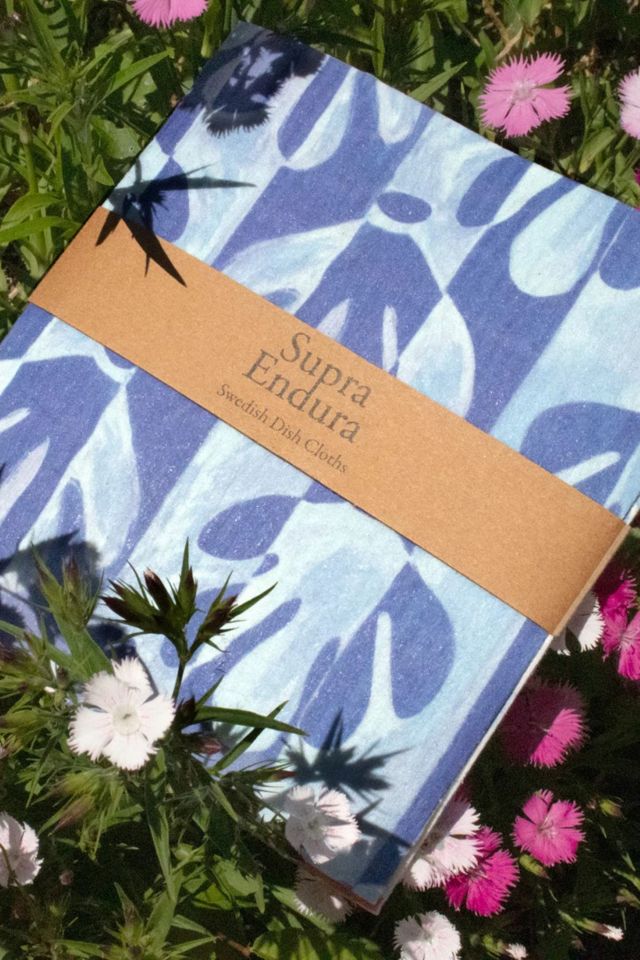 Supra Endura Poppy Garden Swedish Dishcloths 3 Pack #2