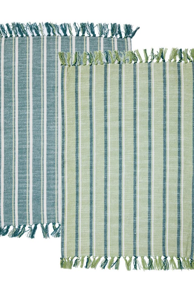 Supra Endura Striped Organic Cotton Kitchen Towel Set #1