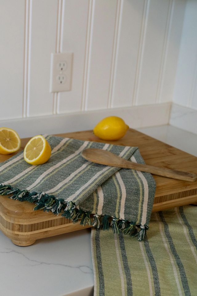 Supra Endura Striped Organic Cotton Kitchen Towel Set #3