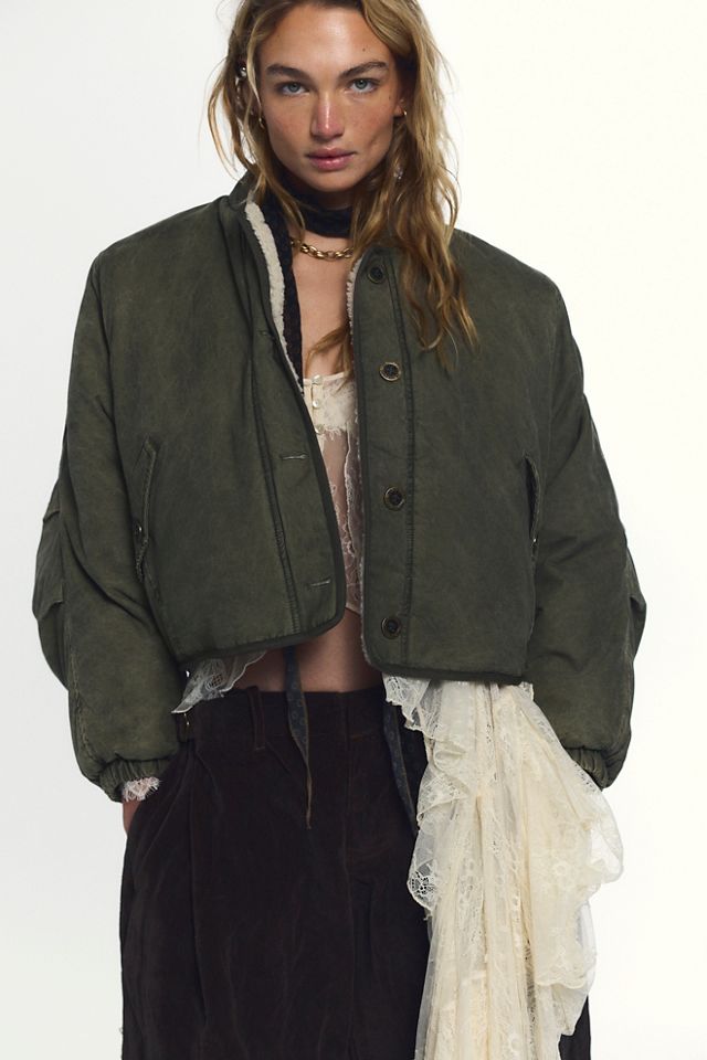 We The Free Hawthorne Reversible Cocoon Jacket #1