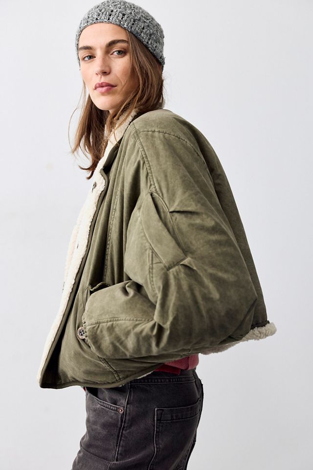 We The Free Hawthorne Reversible Cocoon Jacket #10