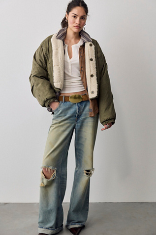 We The Free Hawthorne Reversible Cocoon Jacket by Free People