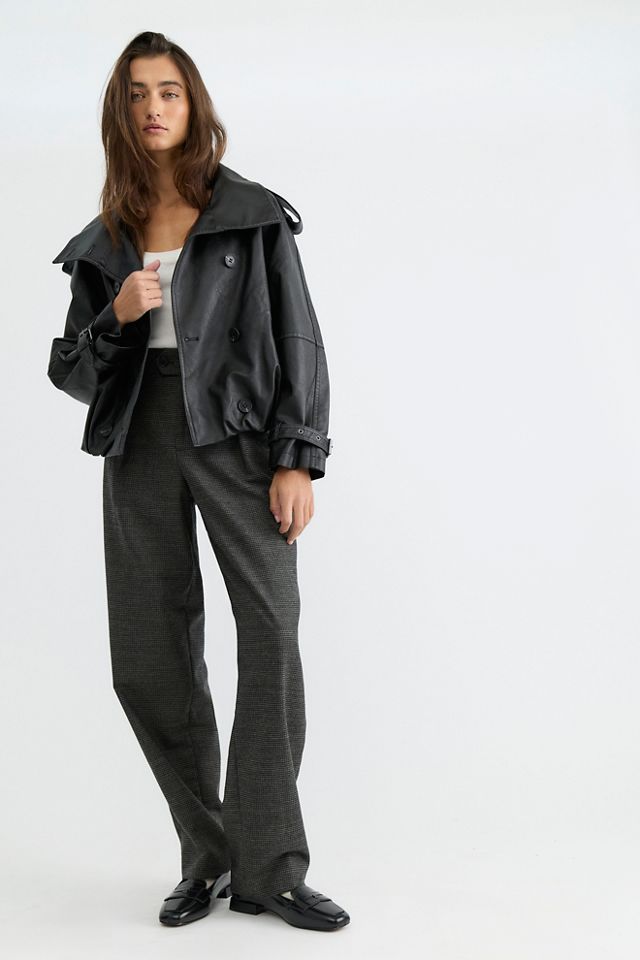 We The Free Stratus Vegan Leather Funnel-Neck Jacket #3