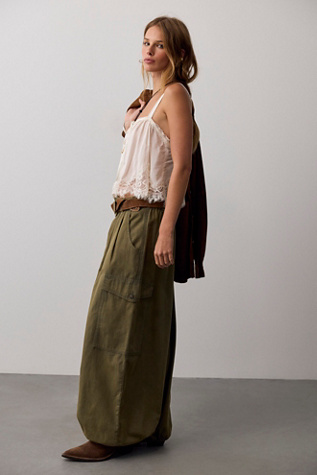 We The Free Wild Winds Cinched Wide-Leg Jeans