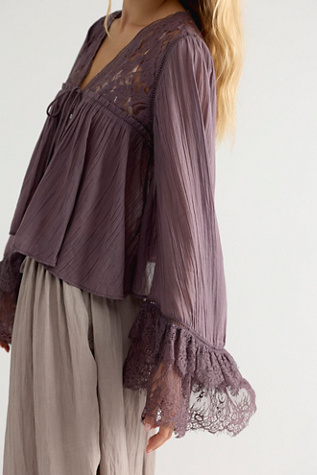 Женская блузка Free People Ava Blouse, цвет: Sparrow — фото 4