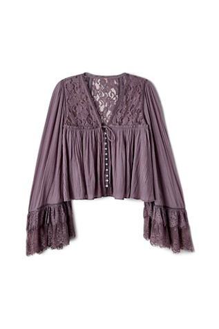 Женская блузка Free People Ava Blouse, цвет: Sparrow — фото 5