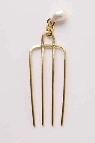 Pelo Modern Comb at Free People in Silver