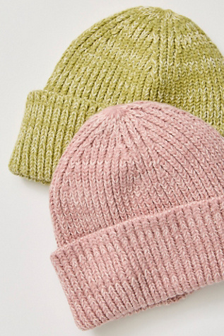 So Marled Cotton Beanie