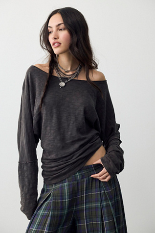 We The Free Europa Off-The-Shoulder Long Sleeve Top