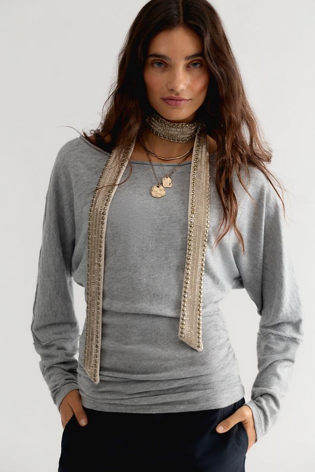 We The Free Europa Off-The-Shoulder Long Sleeve Top #2