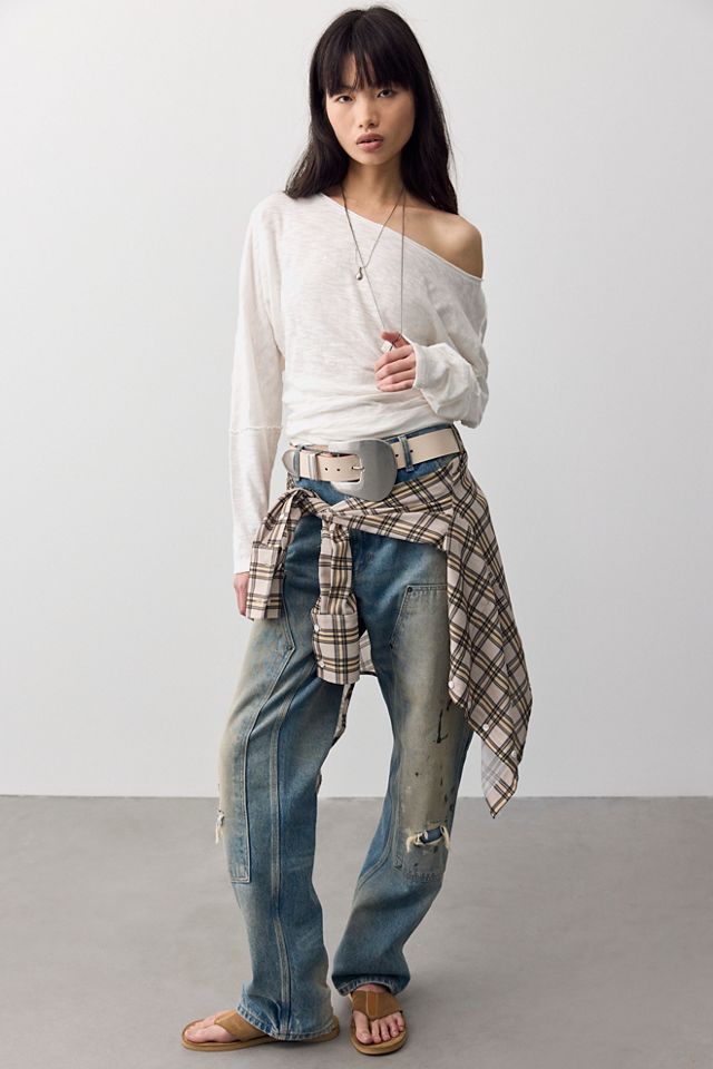We The Free Europa Off-The-Shoulder Long Sleeve Top #2
