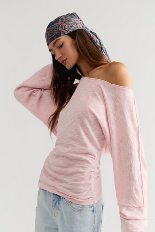We The Free Europa Off-The-Shoulder Long Sleeve Top
