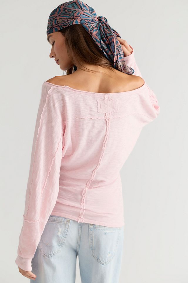 We The Free Europa Off-The-Shoulder Long Sleeve Top #1