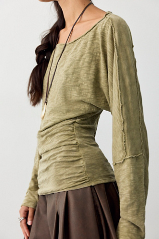 We The Free Europa Off-The-Shoulder Long Sleeve Top