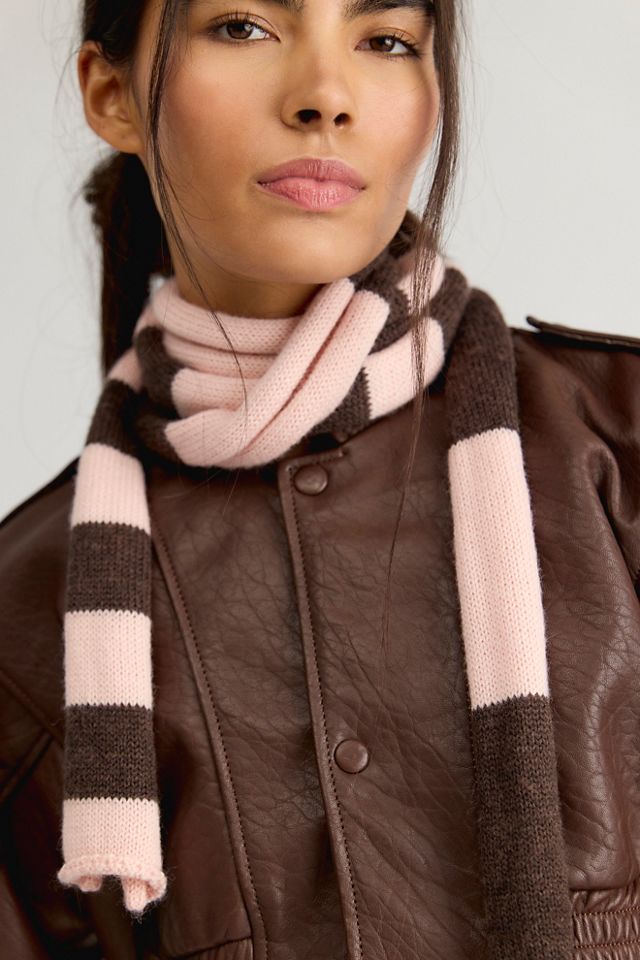 So Stripe Skinny Scarf #2