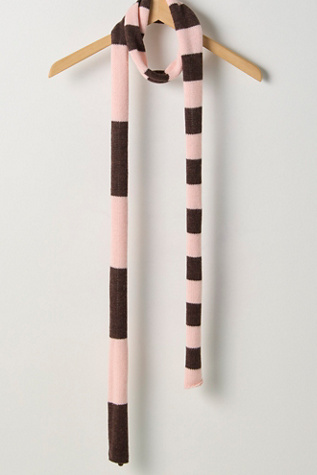 So Stripe Skinny Scarf by Free People