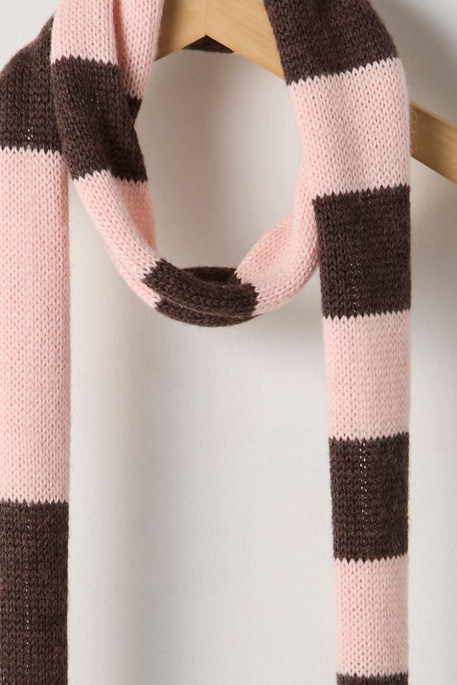 So Stripe Skinny Scarf #1