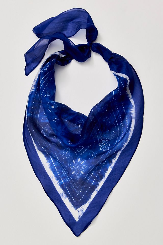 Bridgette Silk Hair Scarf #1