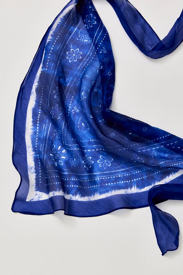 Bridgette Silk Hair Scarf #2